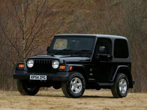 Jeep Wrangler Sahara 2002 года (UK)